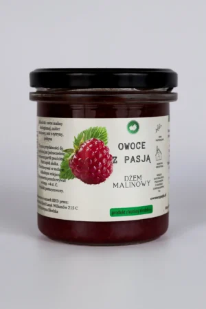Dżem malinowy Owoce z Pasją