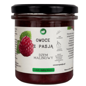dżem malinowy owoce z pasją