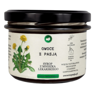 syrop z mniszka lekarskiego owoce z pasją